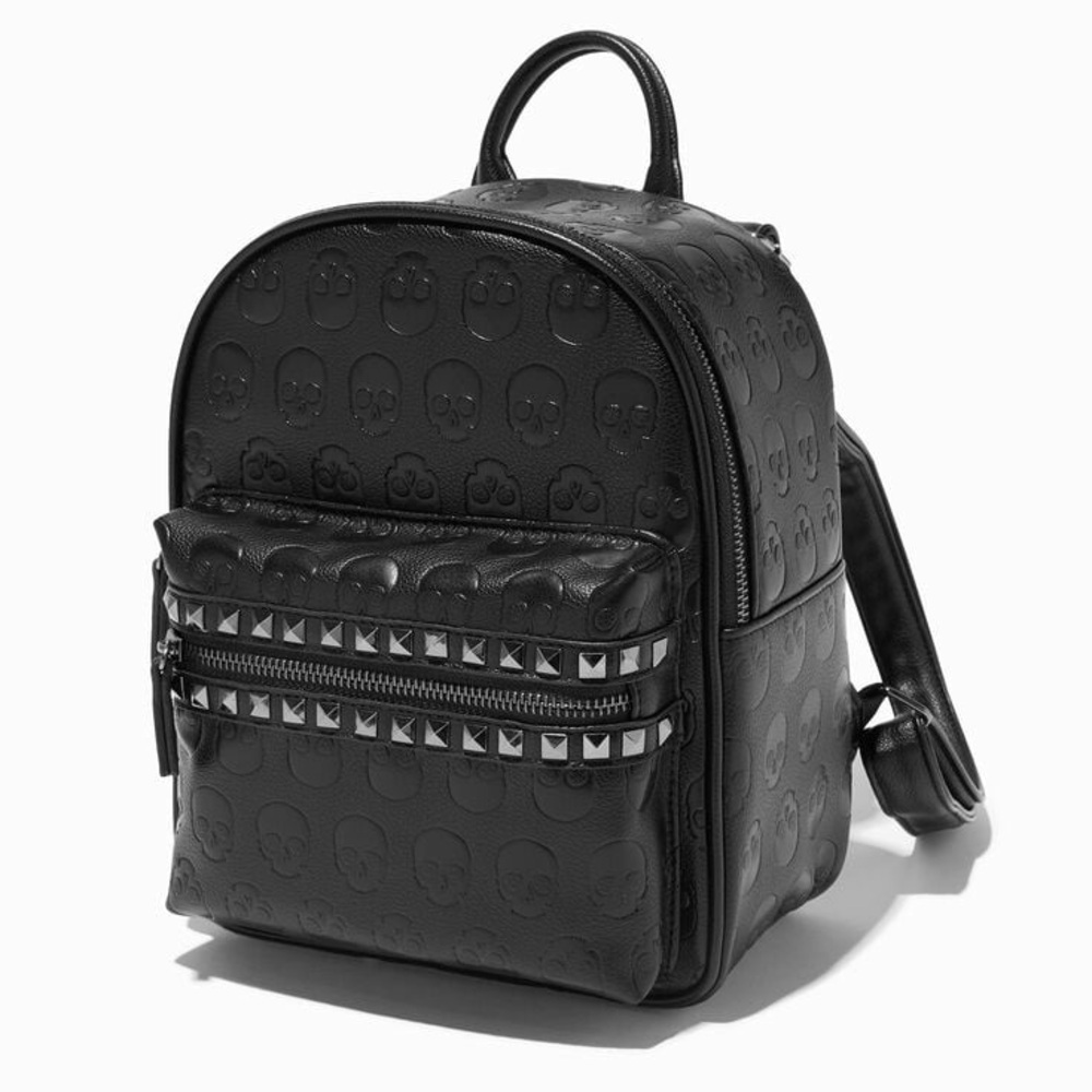 STUDDED SKULL MINI BACKPACK - Picture 2 of 5
